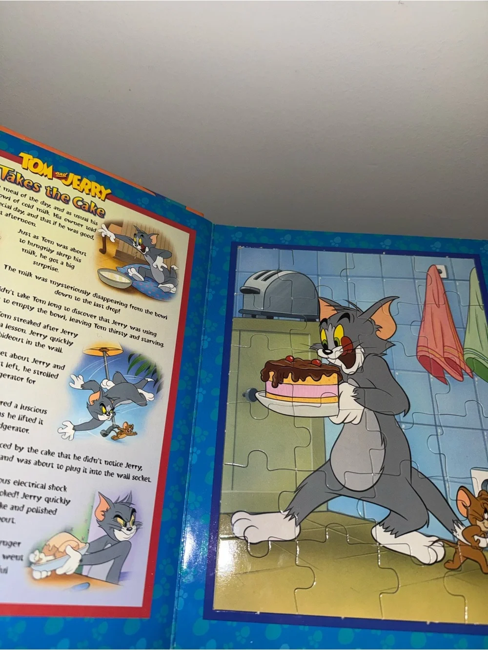 Tom and Jerry Jigsaw Puzzle Book